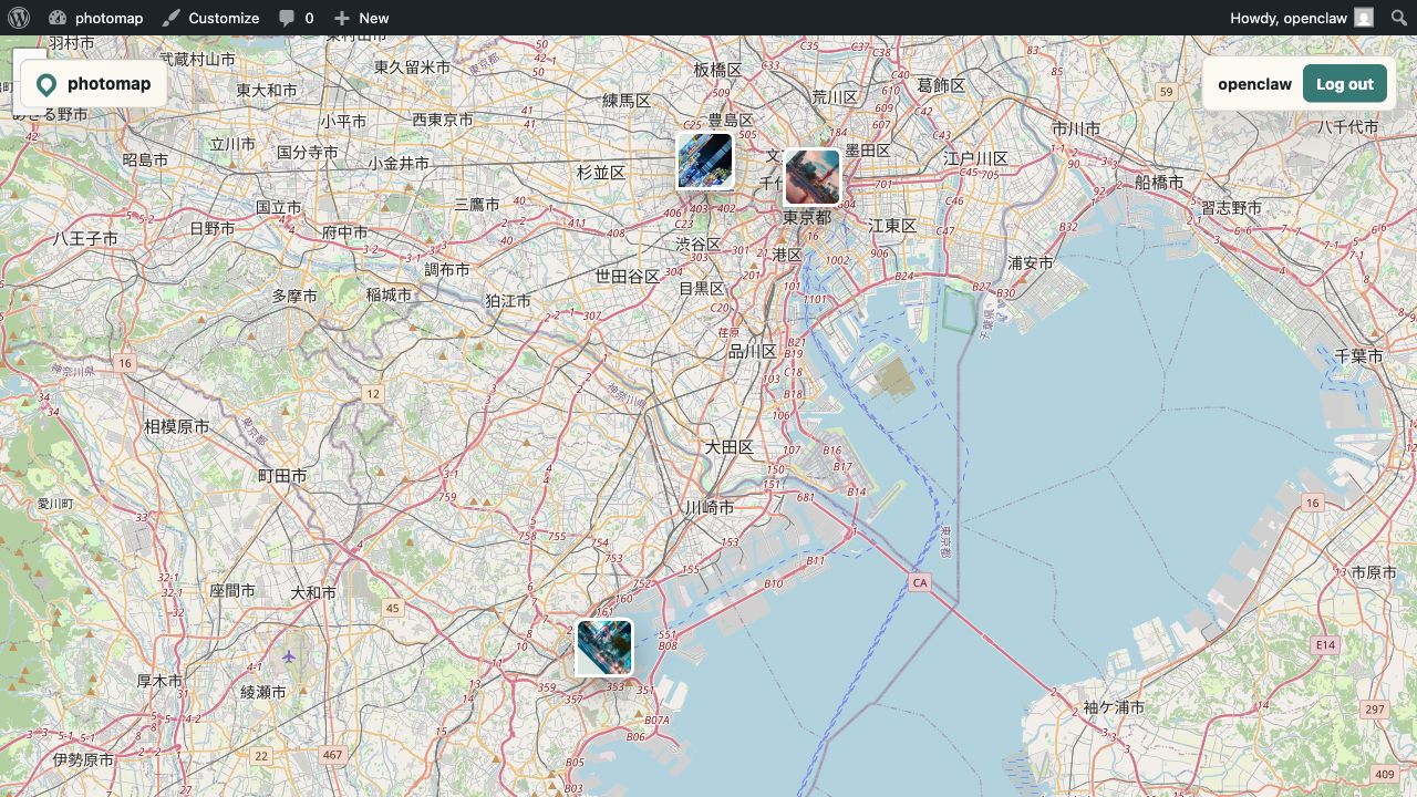 Photomap 公开地图视图